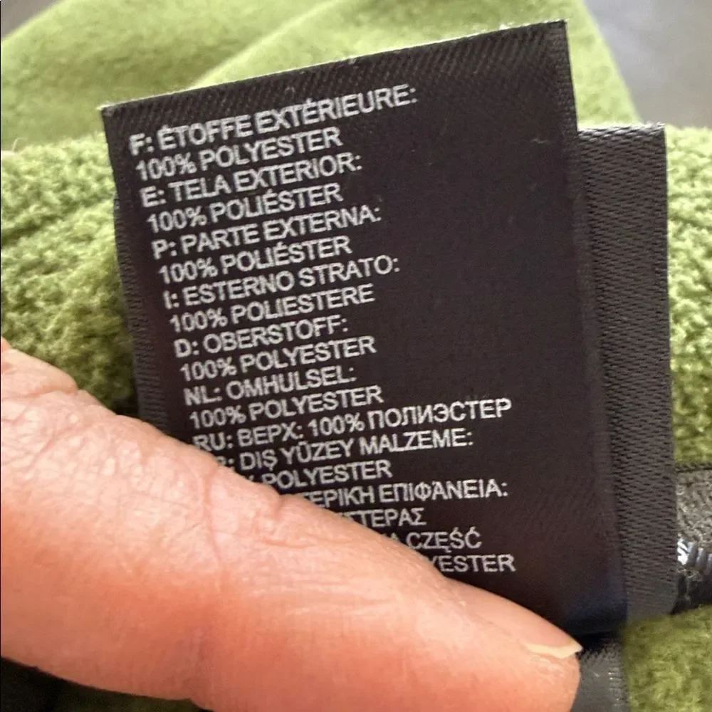 The North Face Never Stop Exploring Olive Green Quarter-Zip Fleece Pullover